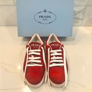 Prada Suede Sneakers